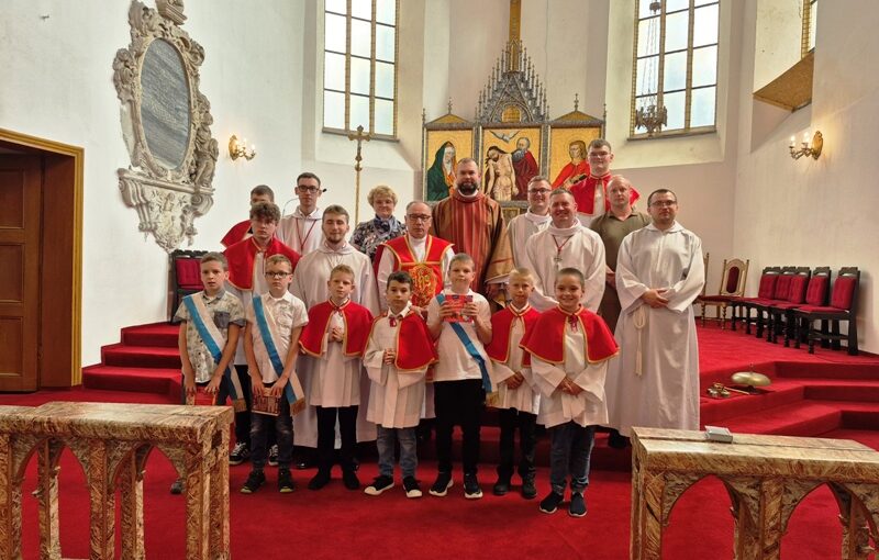 Pożegnanie księdza Patryka