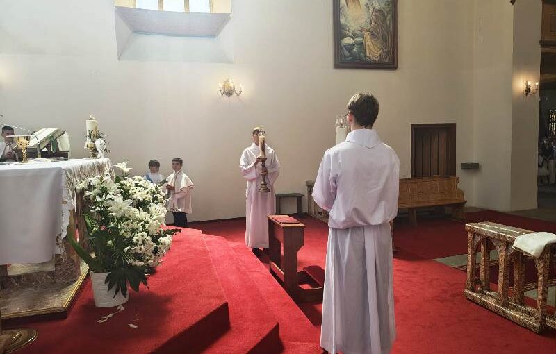 Promocja nowych ministrantów w naszej parafii